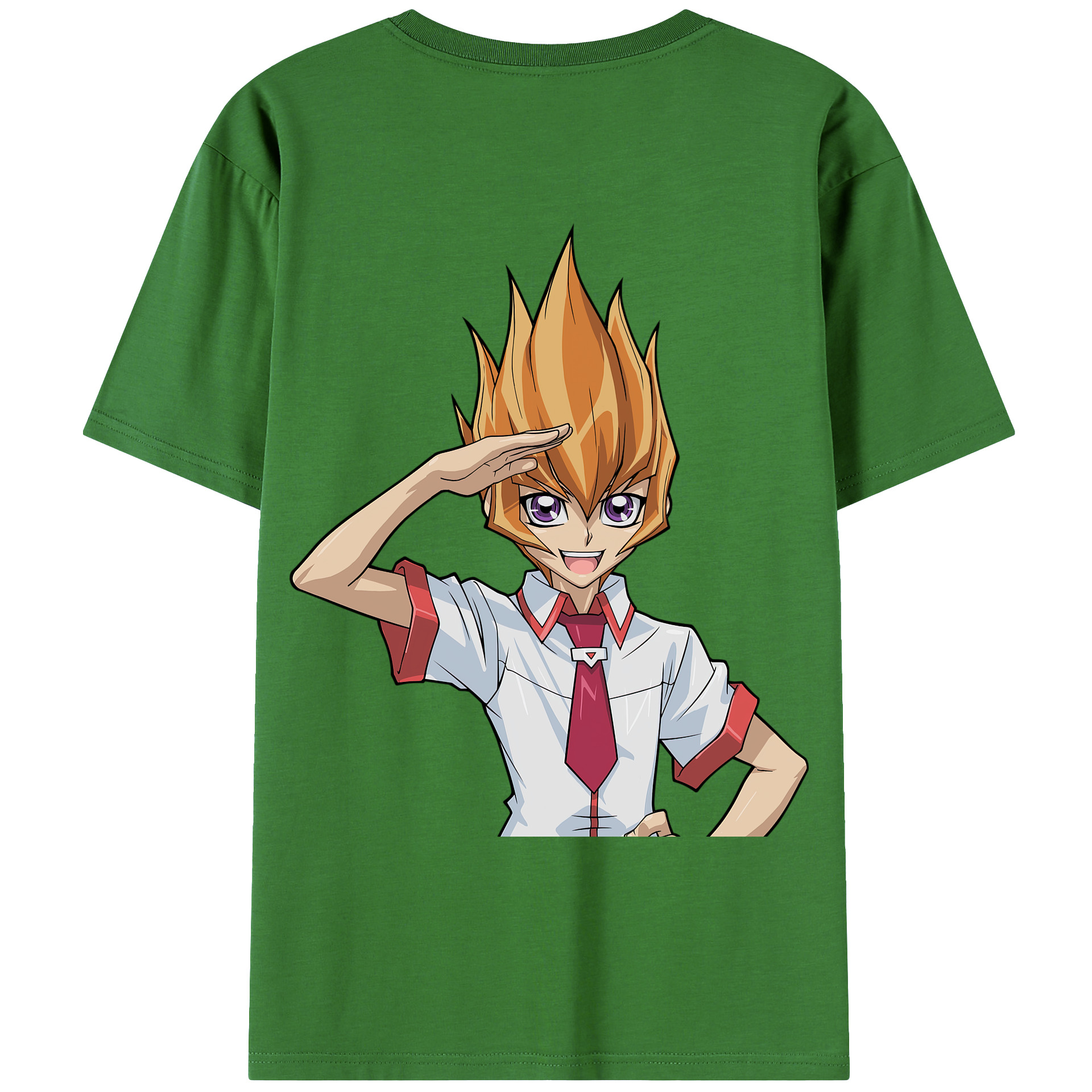 （画像用） 遊☆戯☆王 Yu-Gi-Oh! レディース半袖Tシャツ(バックプリント)